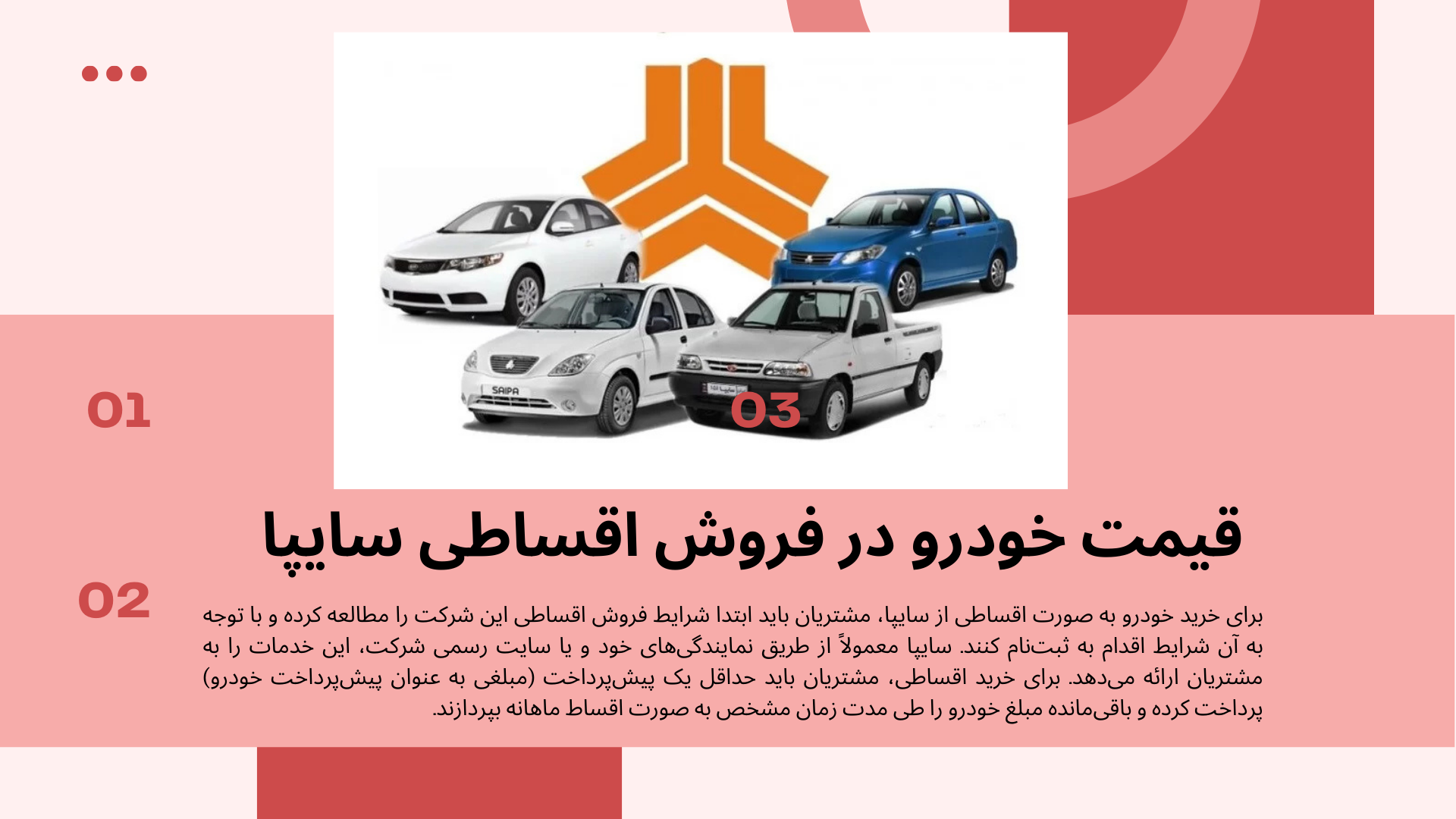 فروش اقساطی سایپا
