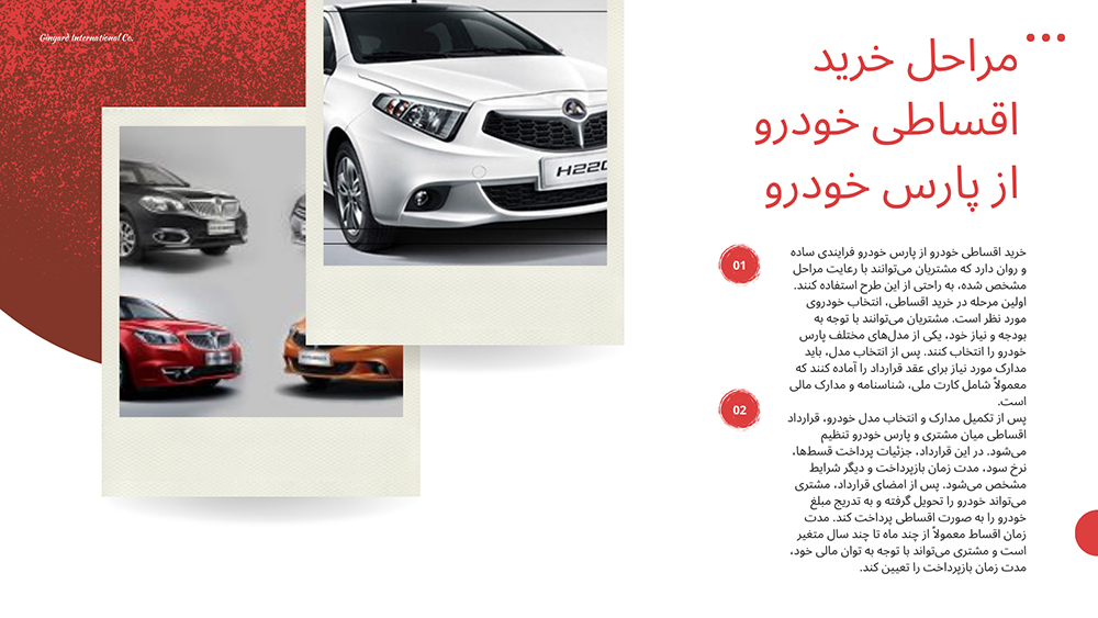 فروش اقساطی پارس خودرو